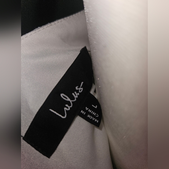 NWT Lulus White Lace Bustier Corset Maxi Dress Size Large - Picture 13 of 16